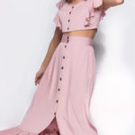 Pink Skirt Set